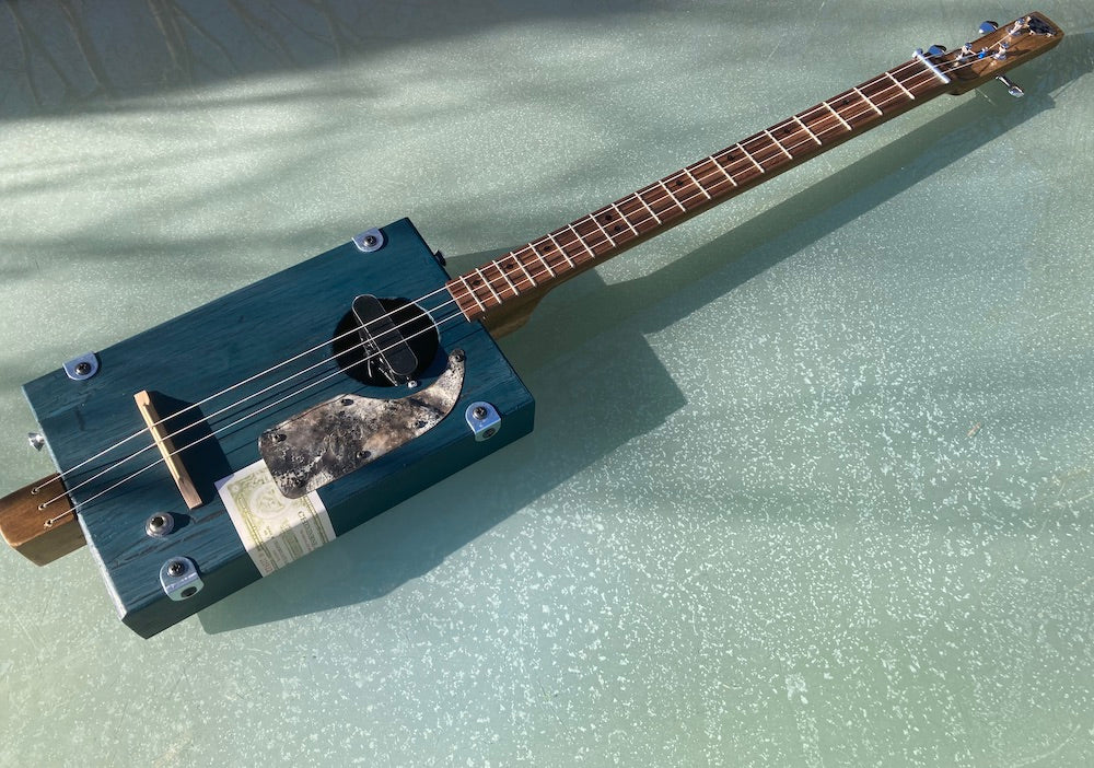 11+ Neck Cigar Box Guitar