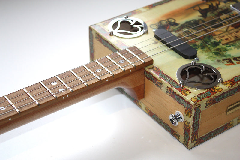 RoadHouse  - 4 String Cigar Box Guitar