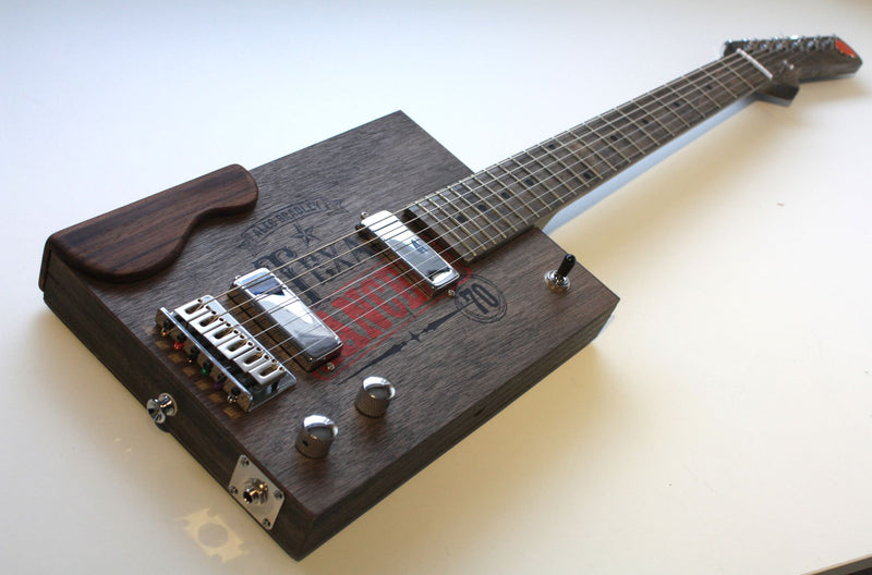 Texas Lancero 6 string cigar box guitar