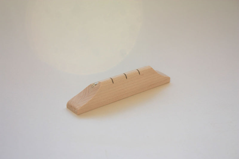 Bridge - Maple Fretwire/ String Spacer for 3 string.