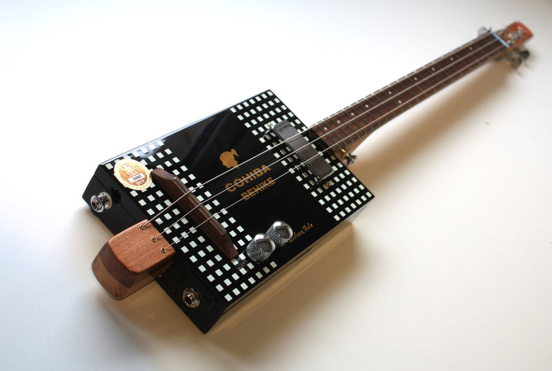 Cohiba Humbucker - 3 String Cigar Box Guitar