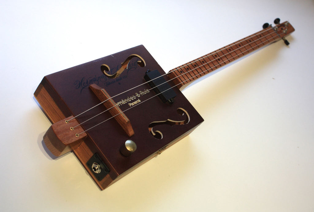 H&R Fretless - 3 String Cigar Box Guitar