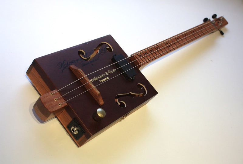 H&R Fretless - 3 String Cigar Box Guitar