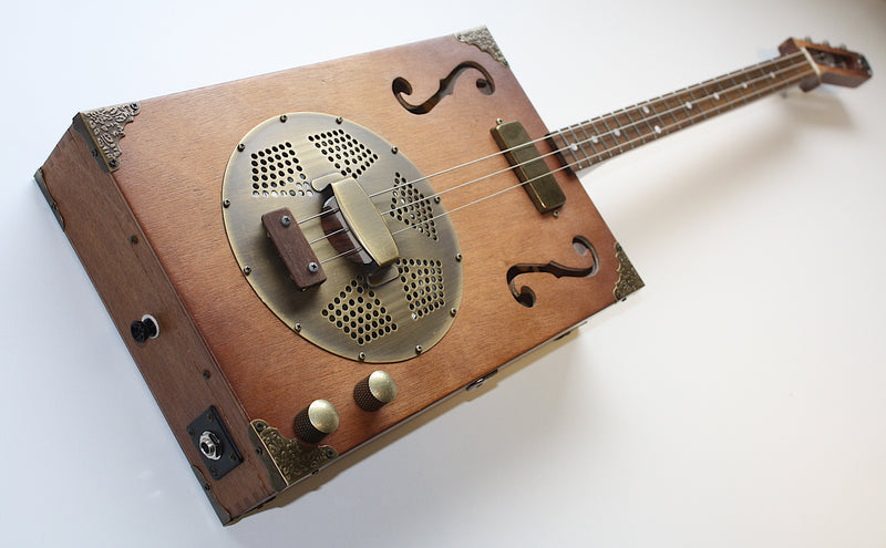 Resonator - 3 String Cigar Box Guitar