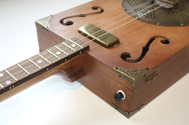 Resonator - 3 String Cigar Box Guitar