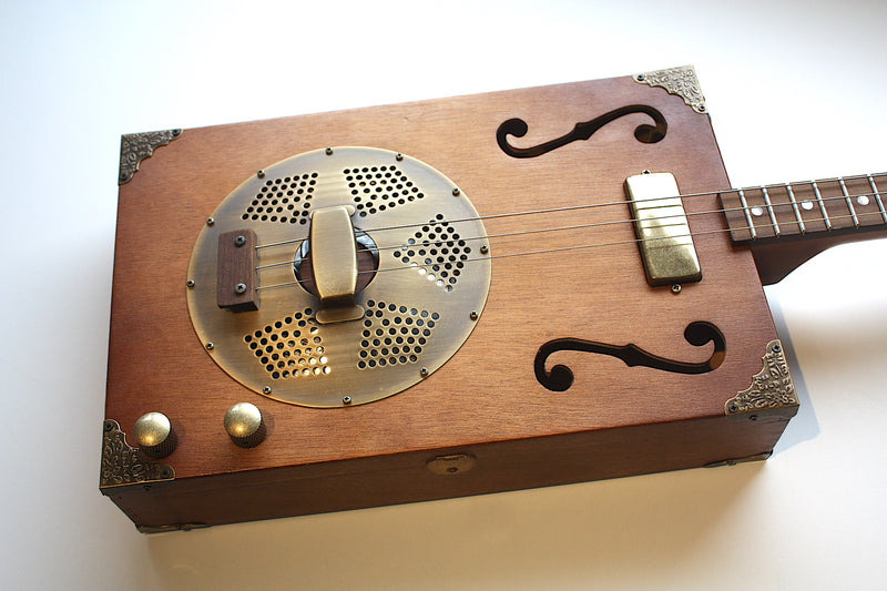 Resonator - 3 String Cigar Box Guitar