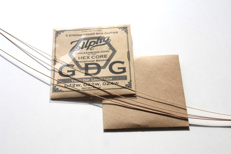 Zilpha Strings - "Tight Top, Loose Low" GDG (Phosphor Bronze)