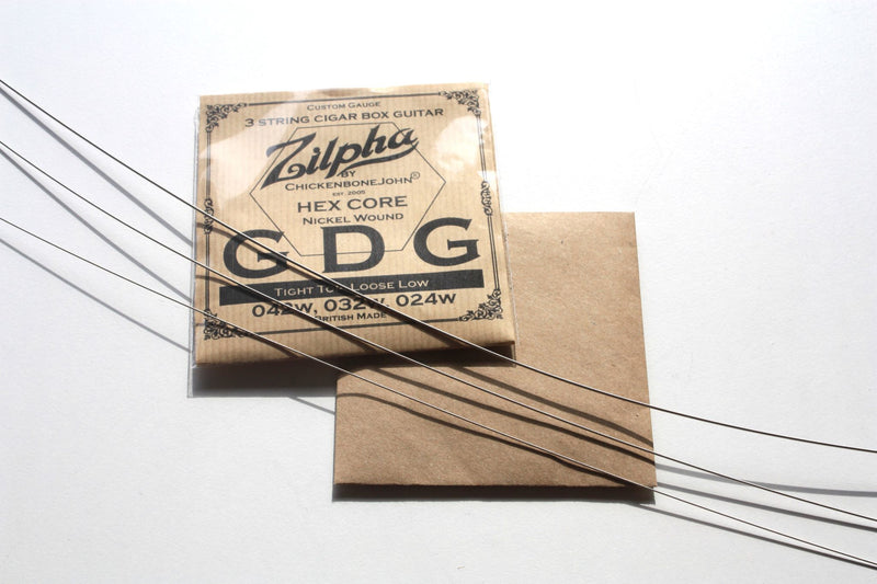 Zilpha Strings - "Tight Top, Loose Low" - GDG (Nickel)