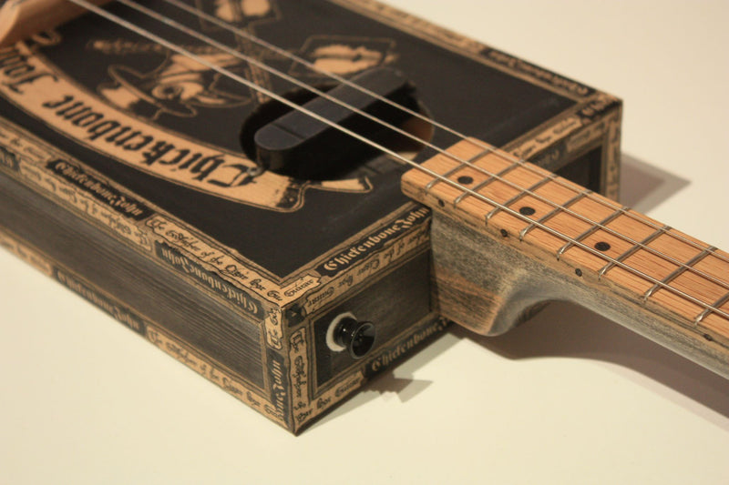 Workshop Series - Plague Doctor, Lefty - 3 String Cigar Box Guitar